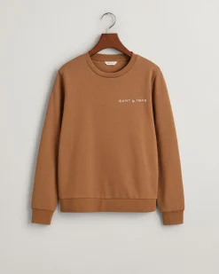 Archive Shield Print Crew Neck Sweatshirt