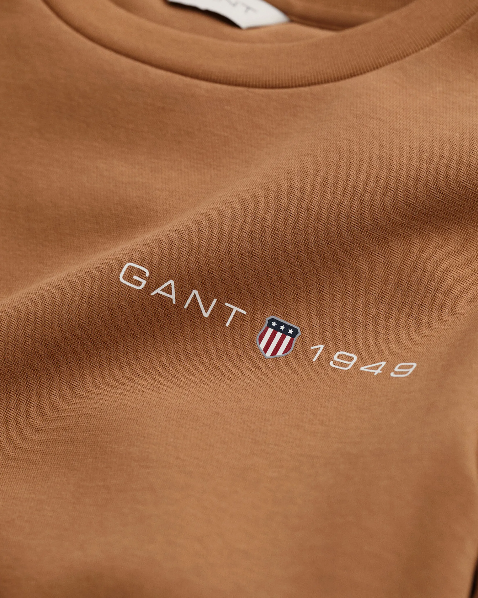 Archive Shield Print Crew Neck Sweatshirt
