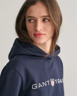 Archive Shield Print Hoodie