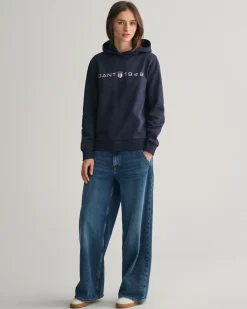 Archive Shield Print Hoodie