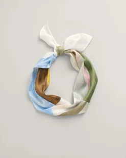 Art Print Long Silk Scarf