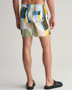 Art Print Swim Shorts
