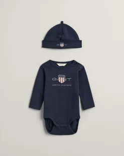 Baby Archive Shield Bodysuit & Beanie