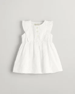 Baby Girl Frilly Broderie Anglaise Dress
