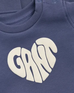 Baby Heart Graphic Crew Neck Sweatshirt