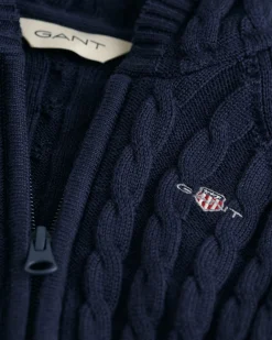 Baby Shield Cotton Cable Knit One-Piece