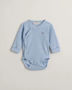 Baby Shield Ribbed Wrap Bodysuit