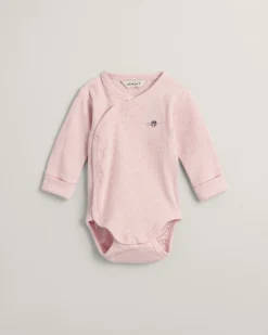 Baby Shield Ribbed Wrap Bodysuit