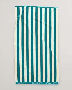 Block Striped Beach Towel