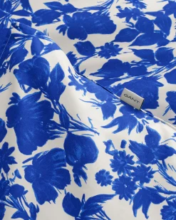 Blue Floral Double Duvet