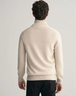 Casual Cotton Half-Zip Sweater