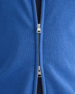 Casual Cotton Zip Cardigan