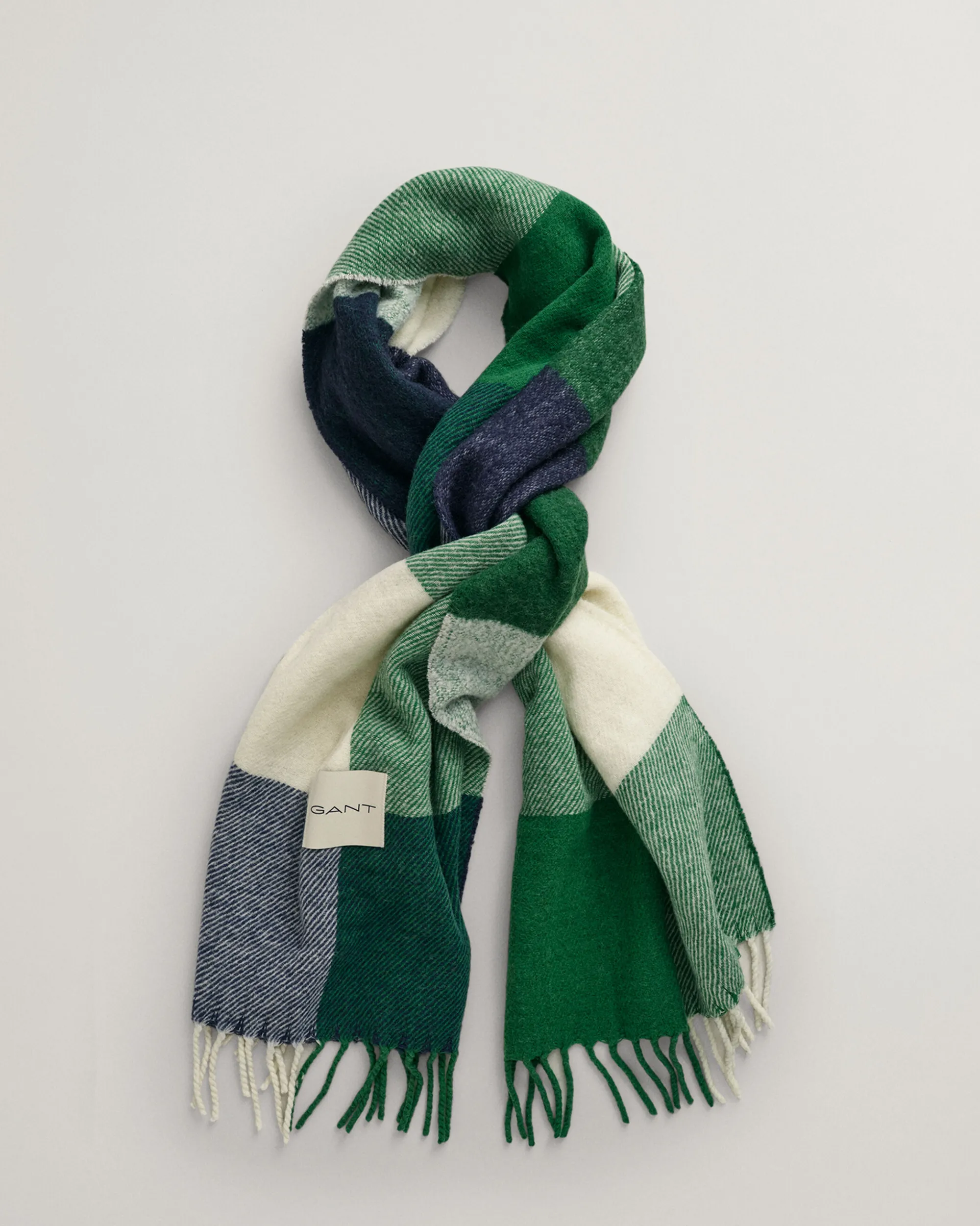 Checked Woven Scarf