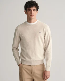 Classic Cotton Crew Neck Sweater