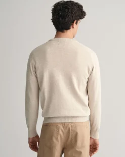 Classic Cotton Crew Neck Sweater
