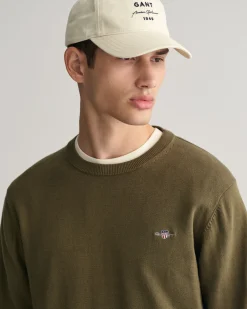 Classic Cotton Crew Neck Sweater