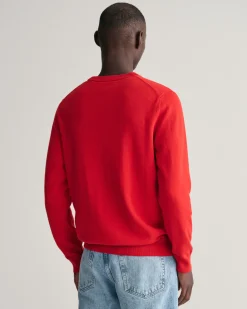Classic Cotton Crew Neck Sweater