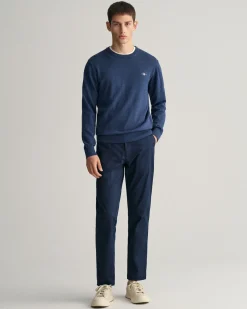 Classic Cotton Crew Neck Sweater