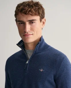 Classic Cotton Half-Zip Sweater