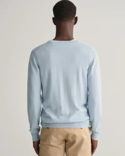 Classic Cotton V-Neck Sweater