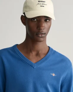 Classic Cotton V-Neck Sweater