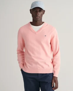 Classic Cotton V-Neck Sweater