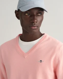 Classic Cotton V-Neck Sweater