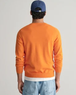 Classic Cotton V-Neck Sweater