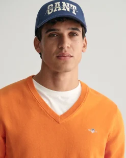 Classic Cotton V-Neck Sweater