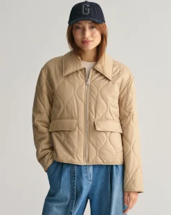 Collared Quilted Jacket