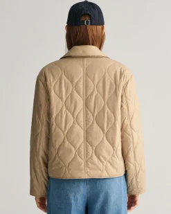 Collared Quilted Jacket