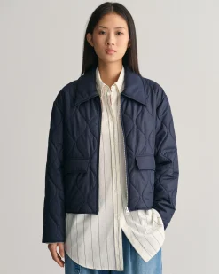 Collared Quilted Jacket