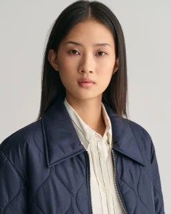 Collared Quilted Jacket