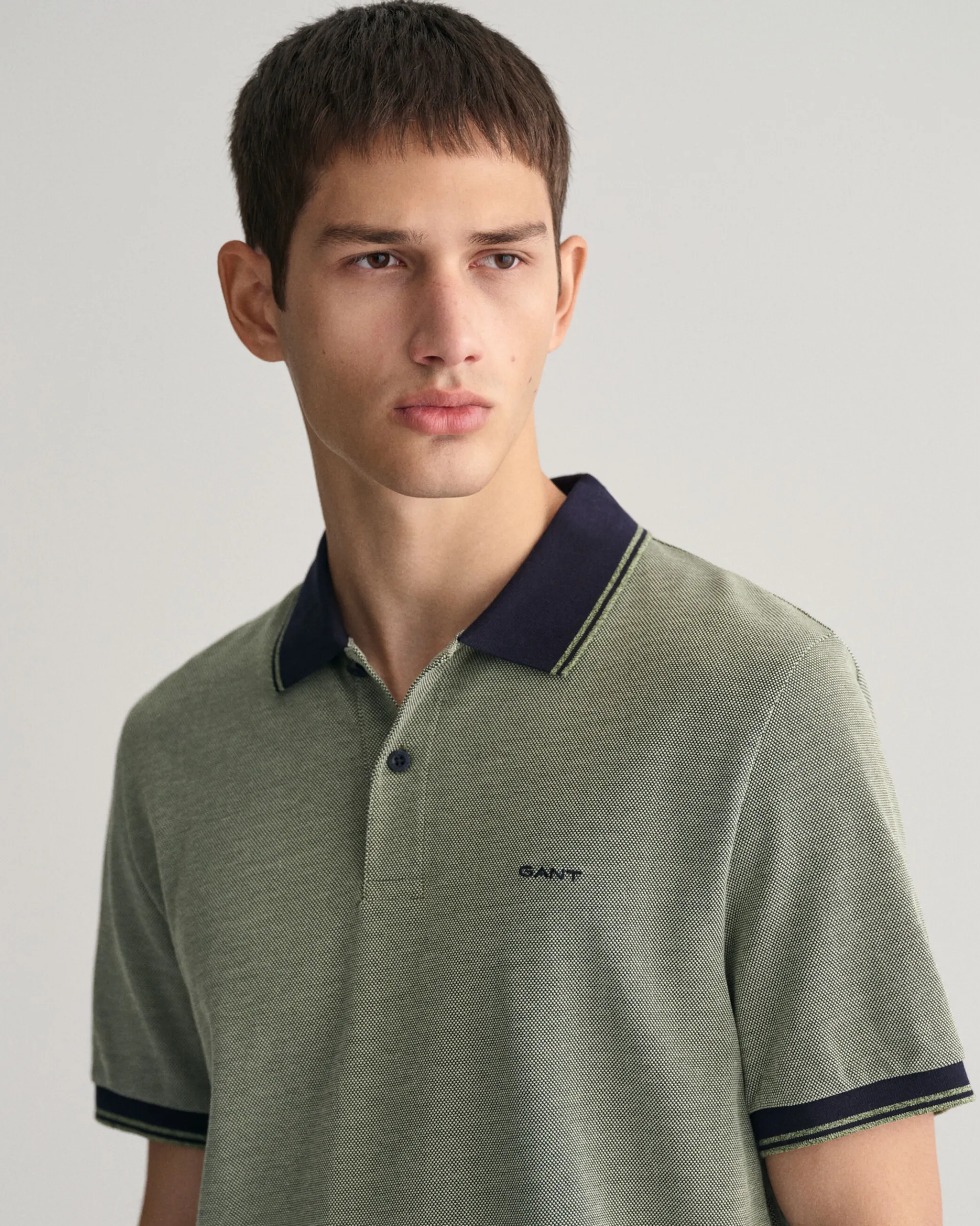 4-Color Oxford Piqué Polo Shirt