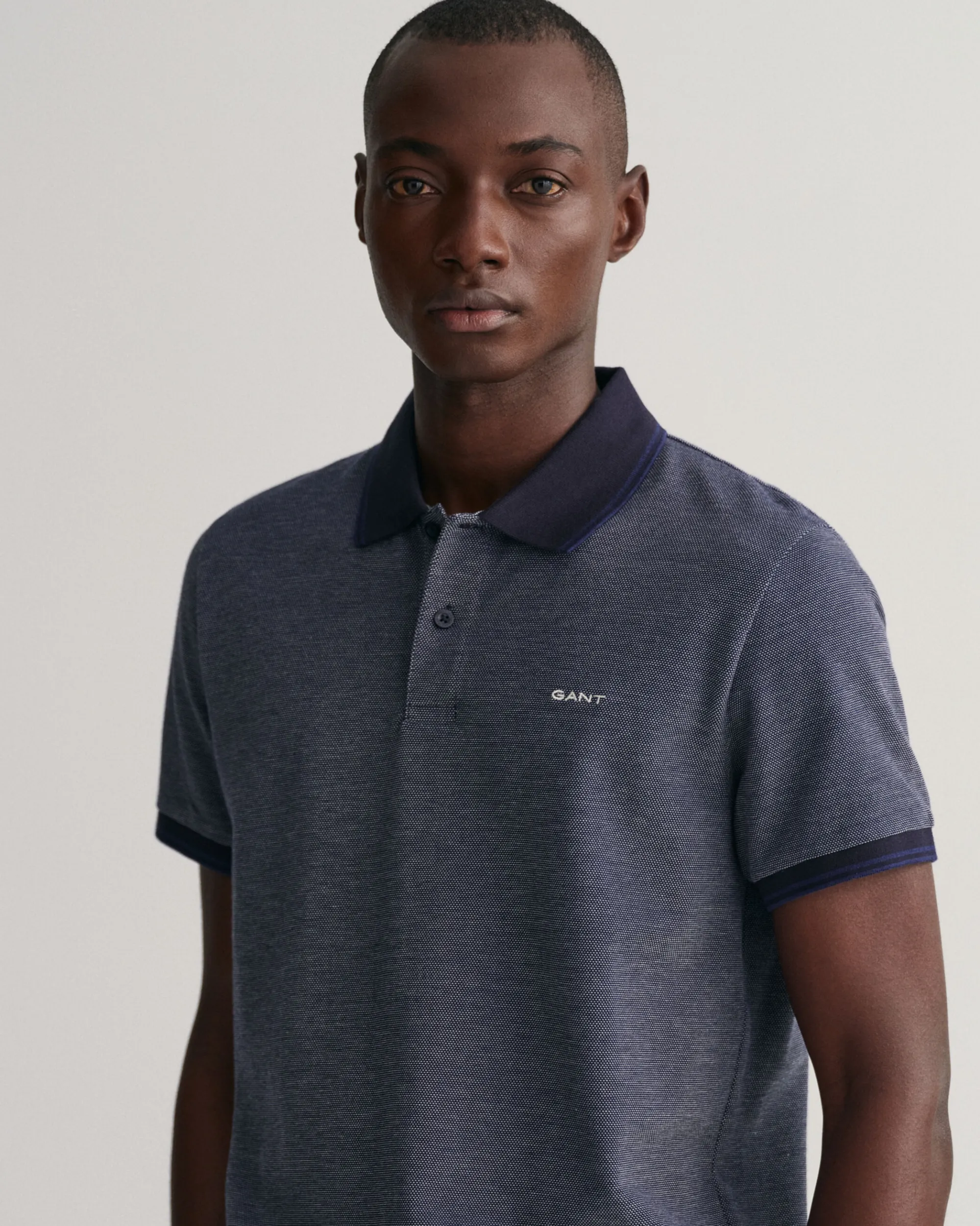 4-Color Oxford Piqué Polo Shirt