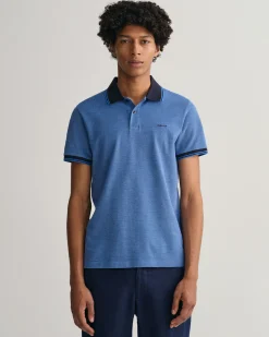 4-Color Oxford Piqué Polo Shirt