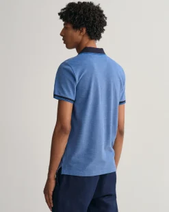 4-Color Oxford Piqué Polo Shirt