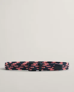 Contrast Braided Elastic Belt