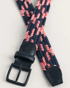 Contrast Braided Elastic Belt