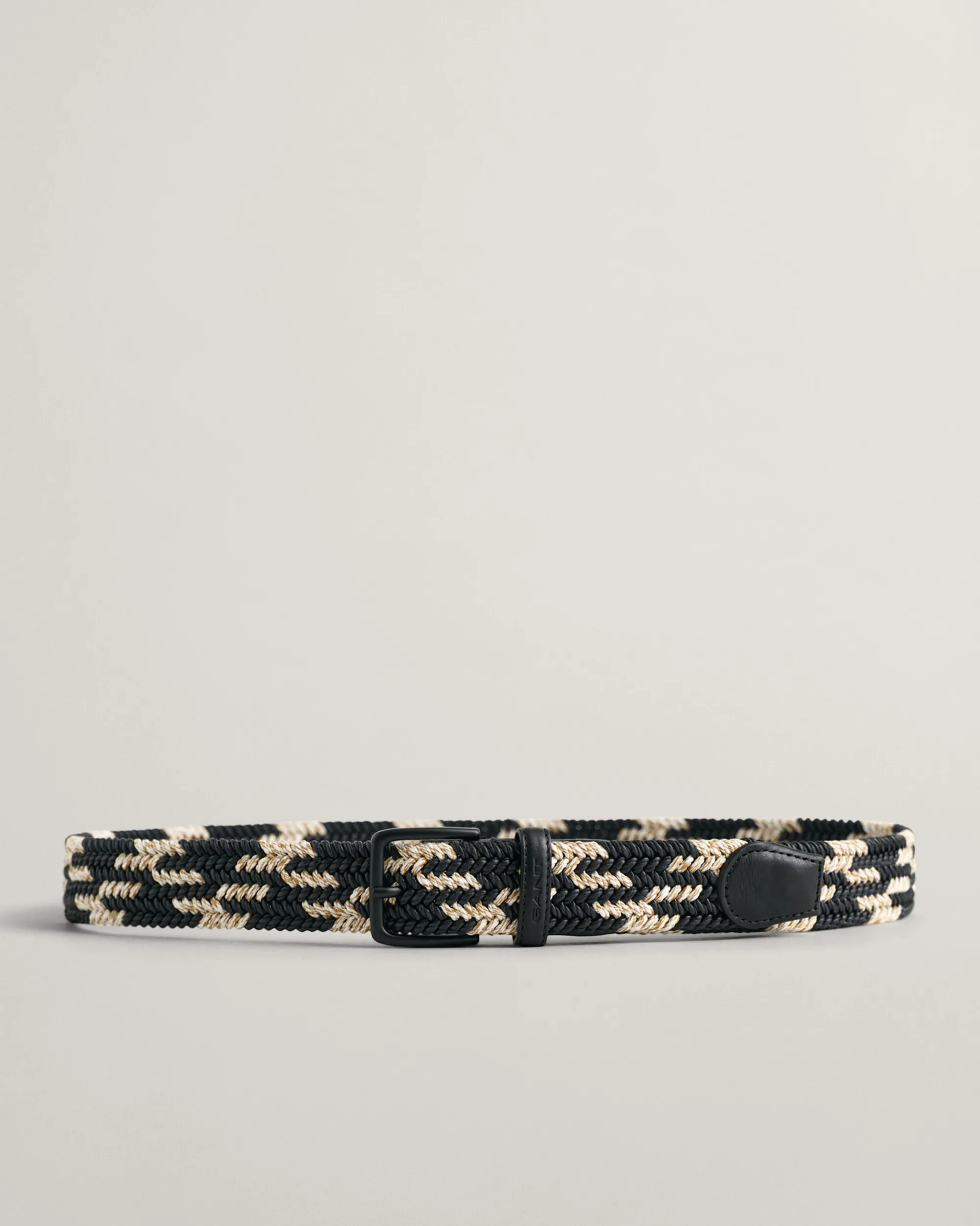 Contrast Braided Elastic Belt
