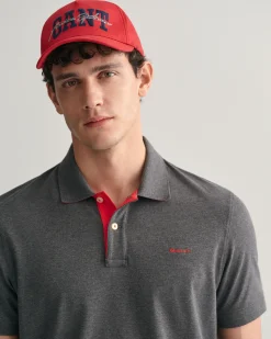Contrast Piqué Polo Shirt