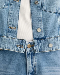 Cropped Denim Jacket