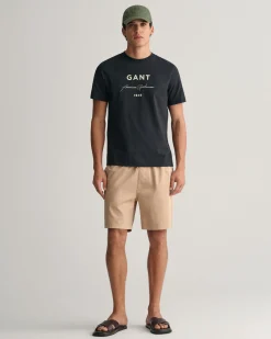 Drawstring Logo Shorts