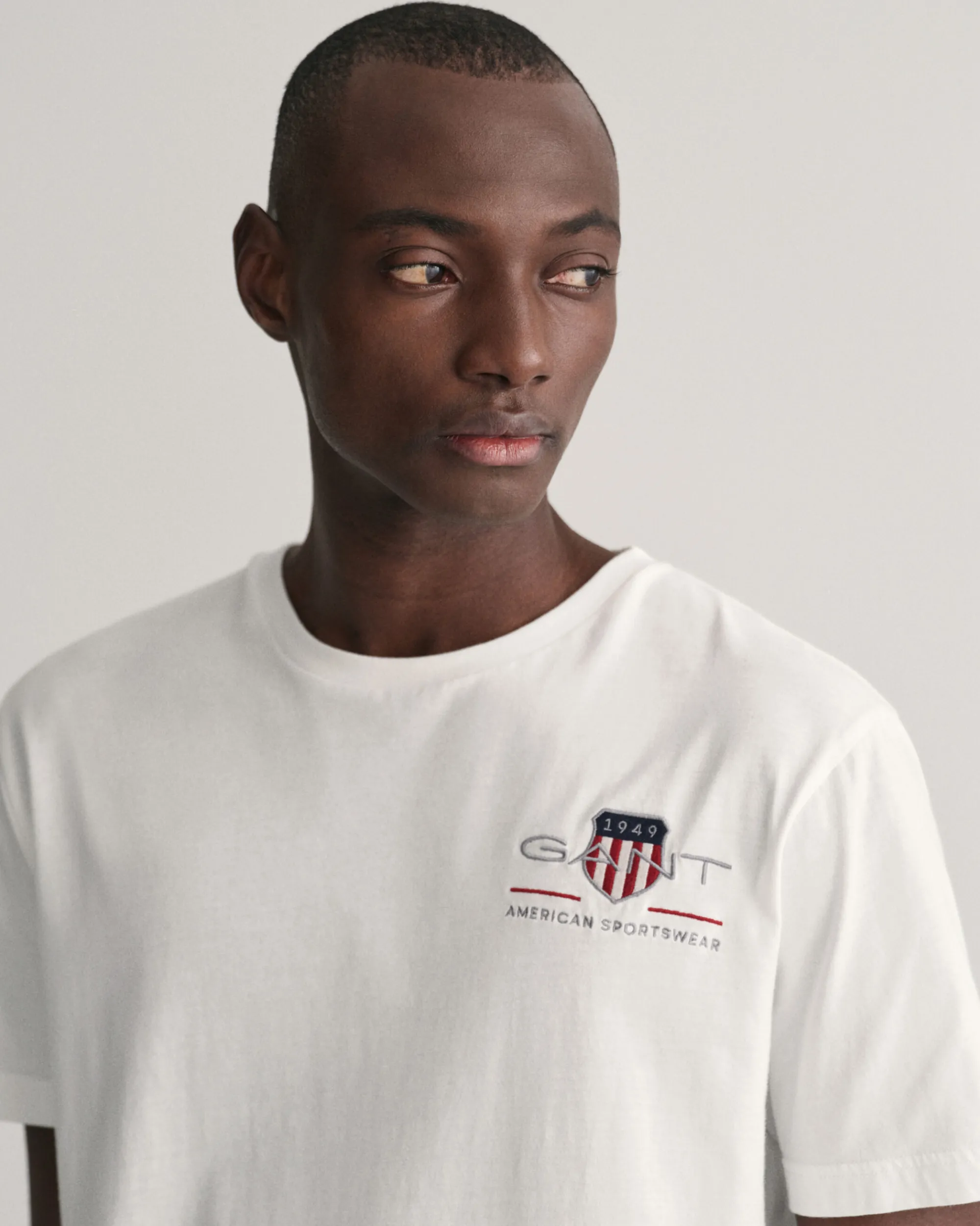 Embroidered Archive Shield T-Shirt