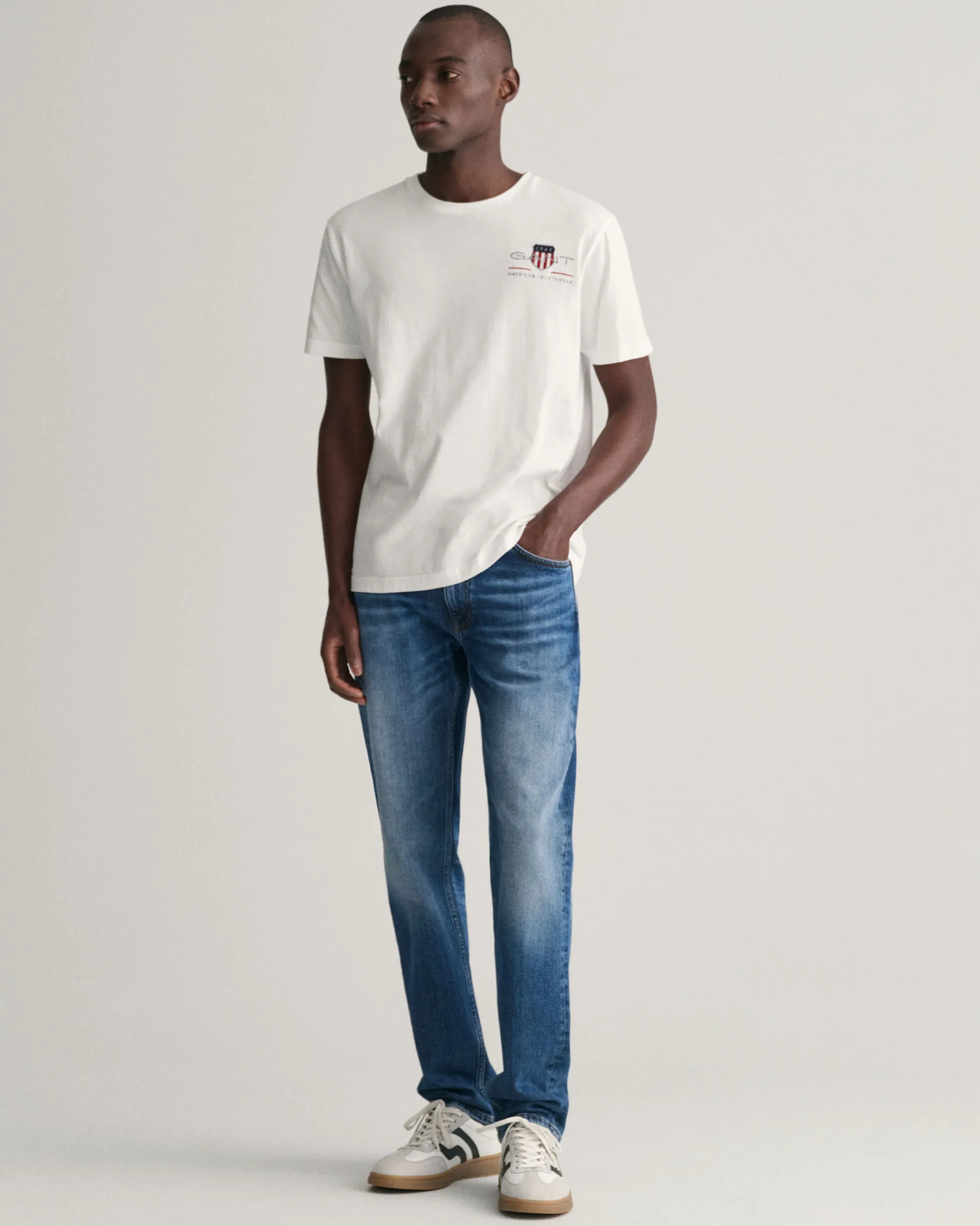 Embroidered Archive Shield T-Shirt