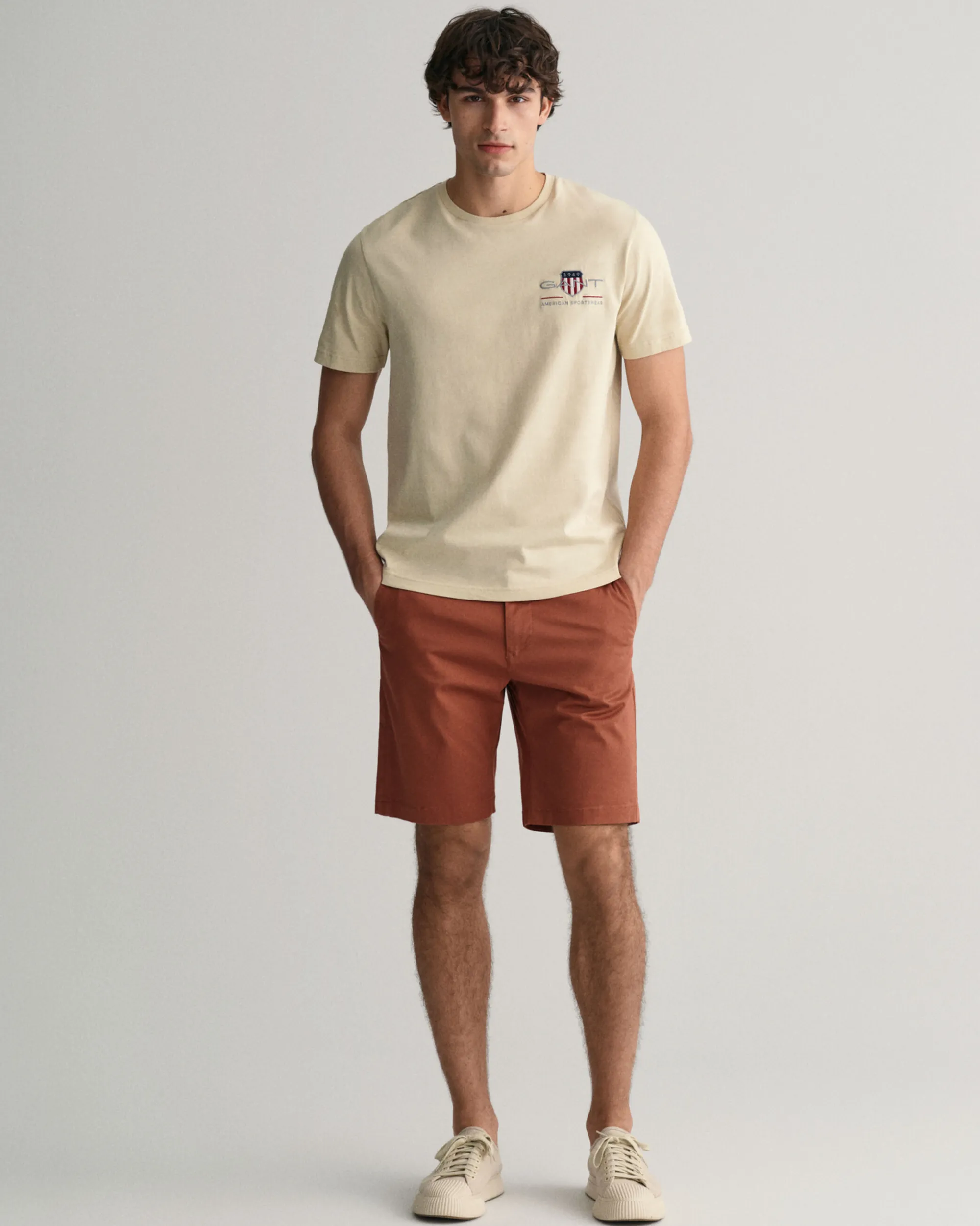 Embroidered Archive Shield T-Shirt