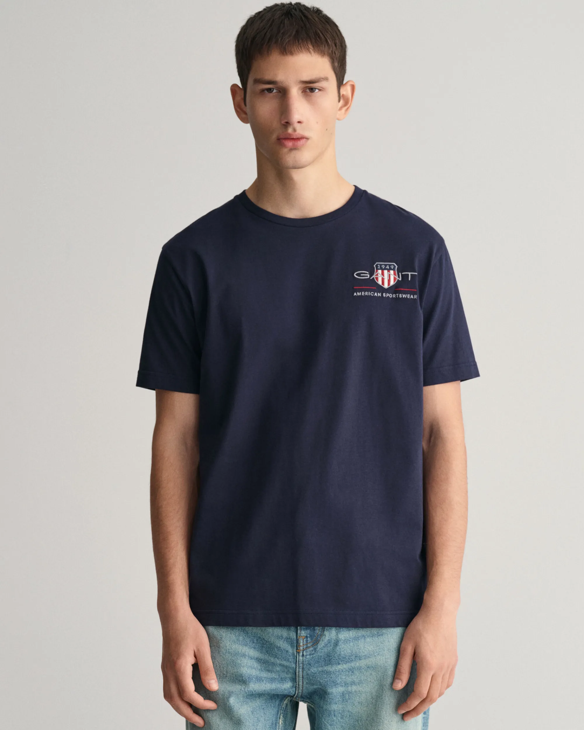 Embroidered Archive Shield T-Shirt