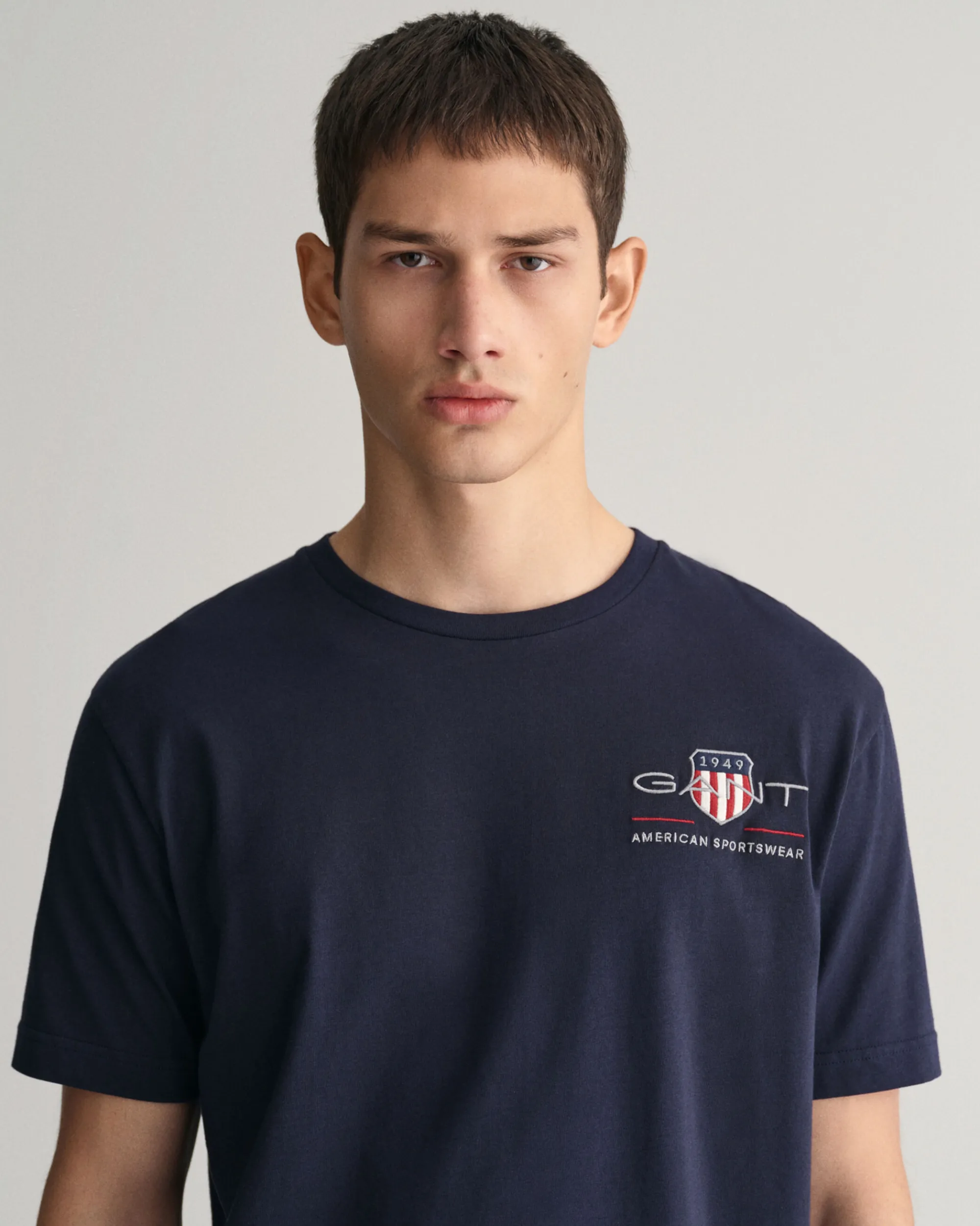 Embroidered Archive Shield T-Shirt