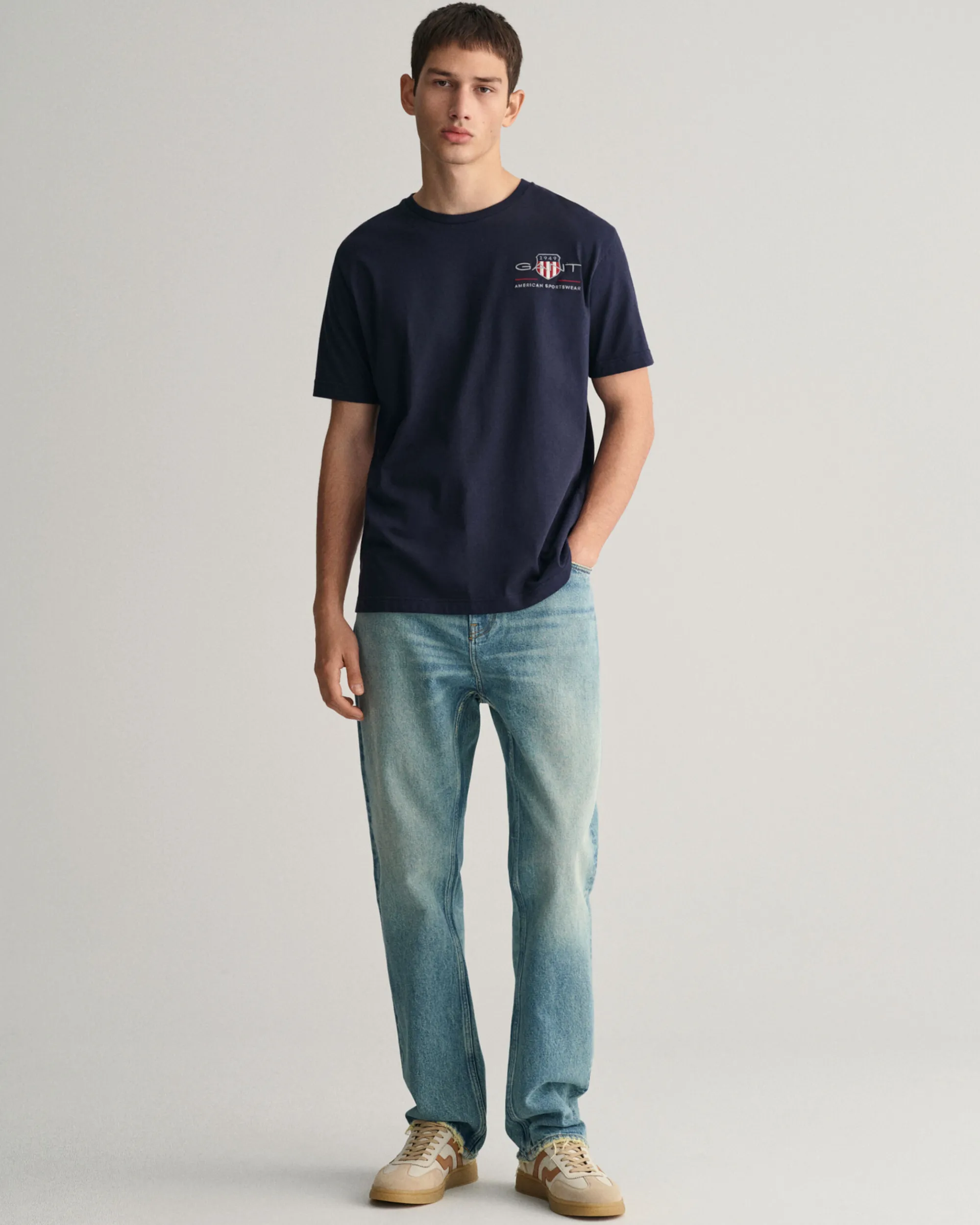 Embroidered Archive Shield T-Shirt