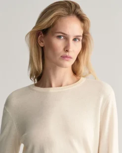 Fine Knit Crew Neck Sweater